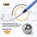 Ручки шариковые BIC "Round Stic", НАБОР 8 шт., СИНИЕ, узел 1 мм, линия письма 0,32 мм, пакет, 928497 143976