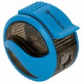 Точилка BRAUBERG "Rewind", с контейнером, пластиковая, корпус ассорти, 228468 228468