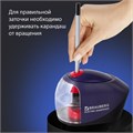 Точилка электрическая BRAUBERG "Delta", питание от 4 батареек АА, спиралевидное лезвие, 228421 228421