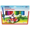 Фломастеры 30 ЦВЕТОВ CENTROPEN "Пингвины", смываемые, вентилируемый колпачок, 7790/30ET, 7 7790 3086 151187