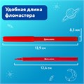 Фломастеры BRAUBERG "АКАДЕМИЯ", 12 цветов, вентилируемый колпачок, ПВХ упаковка, 151411 151411
