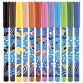 Фломастеры MAPED COLOR'PEPS "Ocean Life", 12 цветов, смываемые, вентилируемый колпачок, 845701 152559