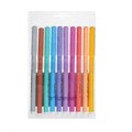 Фломастеры ПАСТЕЛЬНЫЕ 10 ЦВЕТОВ CENTROPEN "Colour World Pastel", смываемые, 7550/10TP, 7 7550 1087 152078