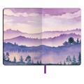 Блокнот А5 (143x210 мм), BRAUBERG VISTA "Violet", под кожу, гибкий, 80 л., 112074 112074