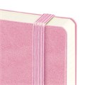 Блокнот МАЛЫЙ ФОРМАТ (100x150 мм) А6, BRAUBERG "Metropolis Ultra", под кожу, 80 л., клетка, розовый, 113322 113322