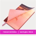 Блокнот МАЛЫЙ ФОРМАТ (100х150 мм) А6, BRAUBERG VISTA "Flamingo", под кожу, гибкий, тиснение фольга, 80 л., 112099 112099