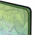 Блокнот МАЛЫЙ ФОРМАТ (100х150 мм) А6, BRAUBERG VISTA "Monstera", под кожу, гибкий, тиснение фольга, 80 л., 112093 112093