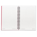 Блокнот МАЛЫЙ ФОРМАТ А6 105х145 мм, 60 л., гребень, пластик+картон, клетка, BRAUBERG, "Офис", 125398 125398