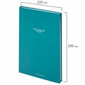 Блокнот БОЛЬШОЙ ФОРМАТ (205х290 мм) А4, 80 л., твердый, клетка, STAFF, "Моноколор", 114404 114404