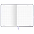 Блокнот с резинкой в клетку 96 л., А5 145х203 мм, твердая обложка, BRAUBERG, "Моноколор", 116318 116318