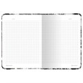 Блокнот с резинкой в клетку 96 л., МАЛЫЙ ФОРМАТ А6 (109х148 мм), твердая обложка, BRAUBERG, "Часы", 113737 113737