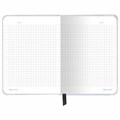 Блокнот с резинкой в клетку 96 л., МАЛЫЙ ФОРМАТ А6, 109х148 мм, твердая обложка, BRAUBERG, "Future", 116332 116332