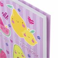 Блокнот МАЛЫЙ ФОРМАТ (110х147 мм), А6, 80 л., твёрдый, клетка, BRAUBERG KIDS, "Фруктики", 114444 114444