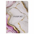 Обложка для паспорта "Cool Mix", два кармана, 10 дизайнов ассорти, цветной принт, ПВХ, STAFF, 238340 238340
