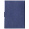 Папка-органайзер семейная для 4-х комплектов документов, формат А4, экокожа, синяя, BRAUBERG, 238206 238206