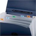 Папка-портфель пластиковая BRAUBERG "Energy" А4 (330х256х32 мм), 7 отделений, синяя, 222572 222572
