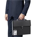 Папка-портфель пластиковая BRAUBERG А4 (332х245х35 мм), 13 отделений, черная, 221378 221378