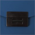 Портфель пластиковый STAFF А4 (320х225х36 мм), без отделений, синий, 229240 229240