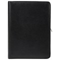 Папка из натуральной кожи на молнии, 340х250х30 мм, черная, 8-011 240363