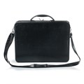 Портфель "Паритет", 38х29х6 см, искусственная кожа, 3 отделения, на молнии, черный 240268