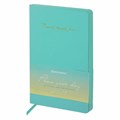 Ежедневник датированный 2025 А5 138x213 мм, BRAUBERG "Pastel", под кожу, гибкий, бирюзовый, 115885 115885