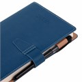 Ежедневник датированный 2025, А5, 143х218 мм, BRAUBERG "Journal", под кожу, застежка, органайзер, синий, 115879 115879