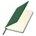 Ежедневник недатированный А5 138х213мм BRAUBERG Base, под кожу, 160л, темно-зеленый, 116257 116257