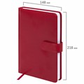 Ежедневник недатированный А5 148х218 мм GALANT "Ritter", под кожу, 160 л., красный, 114465 114465
