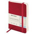 Ежедневник недатированный МАЛЫЙ 100х150 мм А6 BRAUBERG "Metropolis Ultra", под кожу, 160 л., красный, 113299 113299