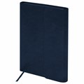 Ежедневник с магнитным клапаном недатированный, под кожу, А5, темно-синий, BRAUBERG "Magnetic X", 113279 113279