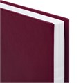 Ежедневник недатированный А5 145х215 мм BRAUBERG бумвинил, 160 л., бордовый, 126541 126541
