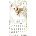 Календарь настенный перекидной на 2025 г., BRAUBERG, 12 листов, 29х29 см, "Милые котики", 116164 116164