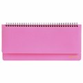 Планинг настольный недатированный (305x140 мм) BRAUBERG "Select", балакрон, 60 л., розовый, 111697 111697
