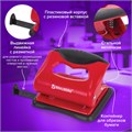 Дырокол BRAUBERG "JET PRO", до 20 листов, красно-черный, 228599 228599