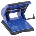 Дырокол BRAUBERG "JET PRO", до 40 листов, сине-черный, 228602 228602