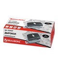 Дырокол BRAUBERG "Original", до 10 листов, черный, 222537 222537