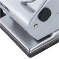 Дырокол металлический BRAUBERG "Metallic", до 40 листов, серебристый, 224342 224342