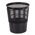 Корзина для бумаг BRAUBERG сетчатая, 14 л, черная, 237003 237003