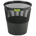 Корзина для бумаг STAFF "Basic" ЭКОНОМ, сетчатая, 9 л, черная, 238254 238254