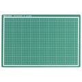 Коврик (мат) для резки BRAUBERG 3-слойный, А3 (450х300 мм), двусторонний, толщина 3 мм, зеленый, 236904 236904