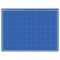 Коврик (мат) для резки BRAUBERG EXTRA 5-слойный, А2 (600х450 мм), двусторонний, толщина 3 мм, синий, 237176 237176