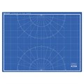 Коврик (мат) для резки BRAUBERG EXTRA 5-слойный, А2 (600х450 мм), двусторонний, толщина 3 мм, синий, 237176 237176