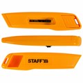Нож универсальный мощный STAFF PRO, автофиксатор, ABS-пластик, 238734 238734