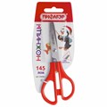 Ножницы ПИФАГОР, 145 мм, ассиметричные ручки, картонная упаковка с подвесом, 236985 236985