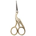 Ножницы для вышивания и рукоделия 120 мм, ЦАПЕЛЬКИ, золотистые, ОСТРОВ СОКРОВИЩ, 665601 665601