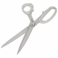 Ножницы портновские 230 мм, КЛАССИЧЕСКИЕ, серые, пластиковые ручки, ОСТРОВ СОКРОВИЩ, 665602 665602
