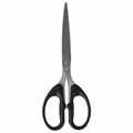 Ножницы BRAUBERG "Classic", 185 мм, чёрные, классической формы, 2-х сторонняя заточка, 230934 230934