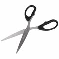 Ножницы BRAUBERG "Classic", 185 мм, чёрные, классической формы, 2-х сторонняя заточка, 230934 230934