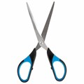 Ножницы BRAUBERG "Office-Expert" 170 мм, сине-черные, резиновые вставки, 3-х сторонняя заточка, 231561 231561