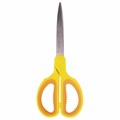 Ножницы BRAUBERG "Original", 155 мм, оранжево-желтые, ребристые резиновые вставки, 236450 236450